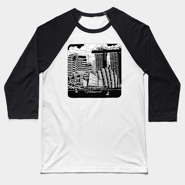 Singapore Baseball T-Shirt by Senko